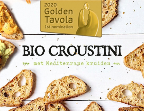 Nieuw: Bio Croustini, van brooduitval tot een smaakrijke topper! Bekroond op Tavola 2020.