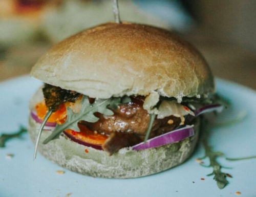 Elisa’s Asian vegan burger – Burgerbroodje ‘Al Green’