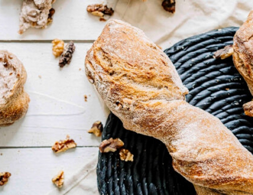 NOUVEAU  BIO BAGUETTE AUX NOISETTES