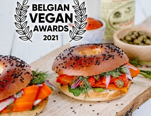 VOTEZ POUR NOTRE BAGEL VÉGAN BIO AUX BELGIAN VEGAN AWARDS