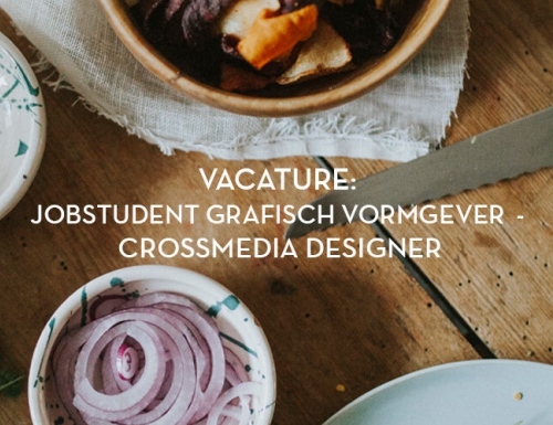 Jobstudent Grafisch vormgever  - Crossmedia designer